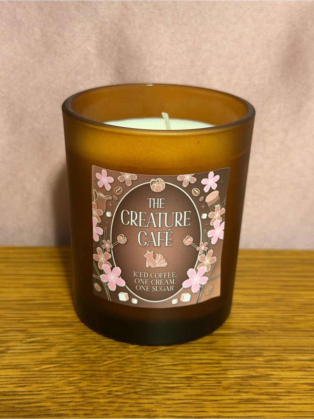 Fairyloot The Creature Café Iced Coffee Scented Candle NIB - Picture 2 of 5